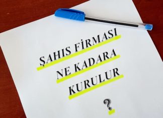 Şahıs Firması Kurulum Maliyeti | Dükkan Açma Maliyeti Şahıs firması ne kadara kurulur