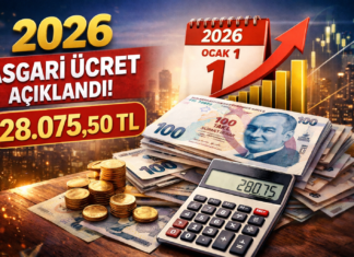 2026 Asgari Ücret: Net 28.075,50 TL | Zam Oranı ve Detaylar 2026 Asgari ücret