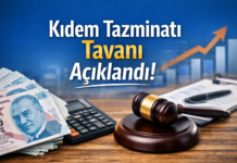 2026 Yılı Kıdem Tazminatı Tavanı Açıklandı (Güncel Tutarlar) kıdem tazminatı tavanını temsil eden, hesaplama ve resmi düzenlemeleri simgeleyen görsel