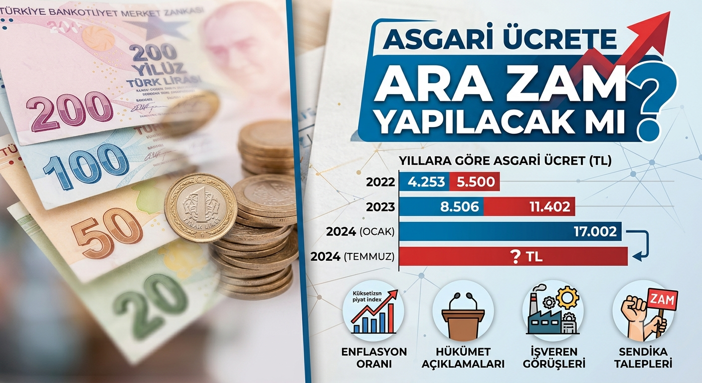 Asgari ücret ara zam yapılacak mı?
