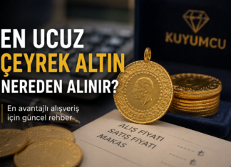 En ucuz çeyrek altın nereden alınır? Güncel fiyat ve alış satış makası rehberi