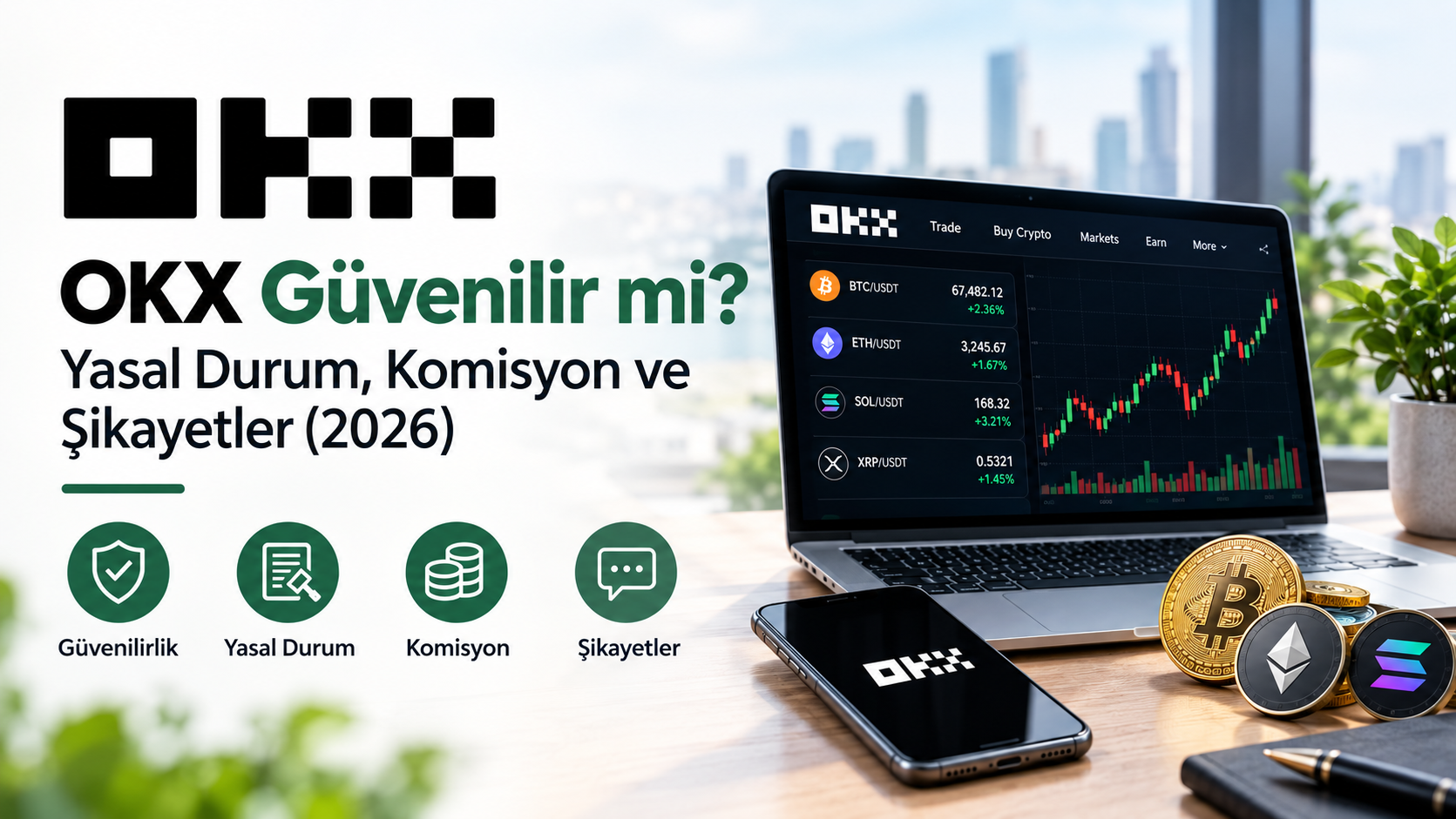 OKX kripto para borsası inceleme görseli